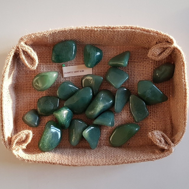 Quartz Vert / pierre semi-précieuse