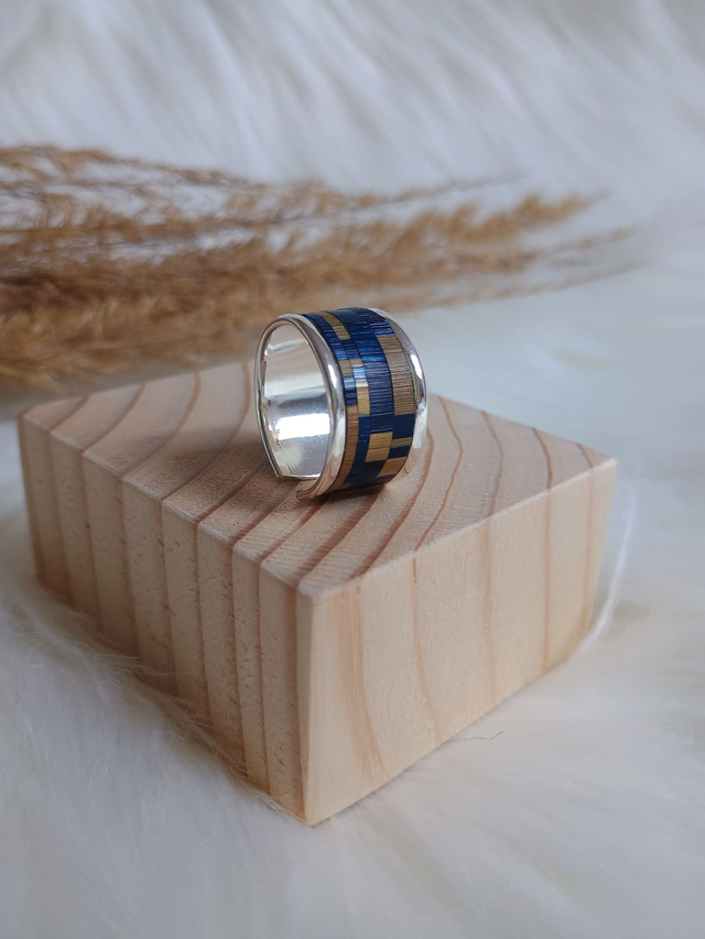 Bague LARGE Mosaïque