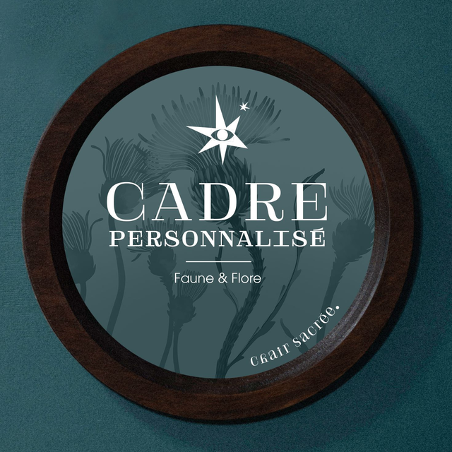 Cadre personnalisé - Faune &amp; Flore