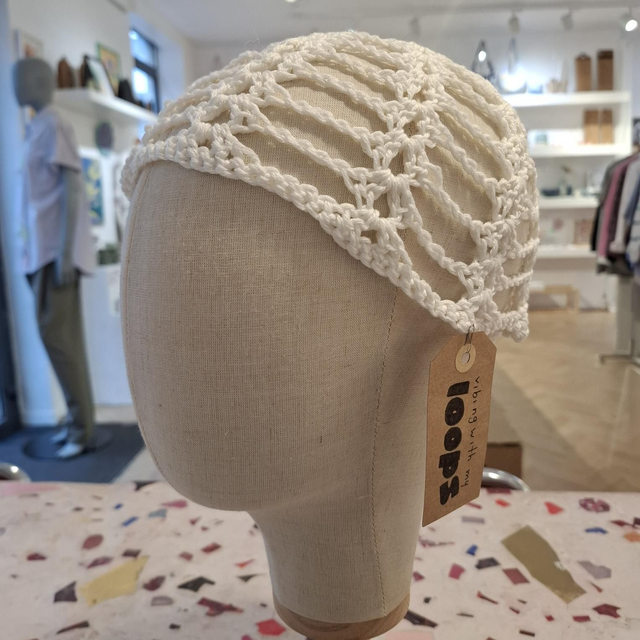 Vwml15 Abraham mesh hat white 