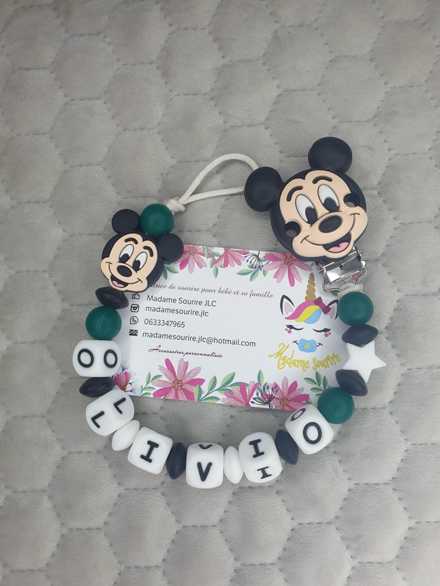 Attache tétine Mick