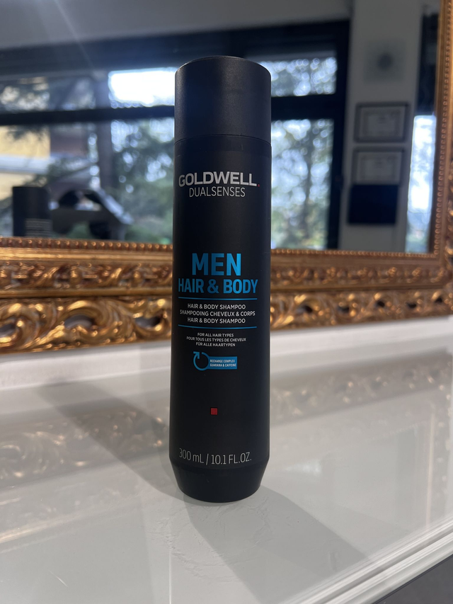 G GOLDWELL SHAMPOO MEN HAIR &amp; BODY ALL HAIR TYPES 300 ML