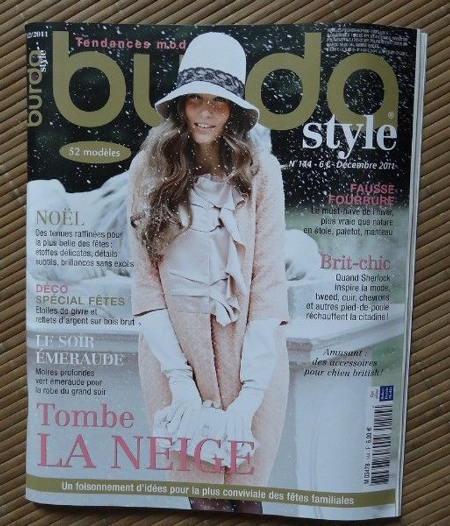 magazine Tendances mode BURDA Style 12/2011