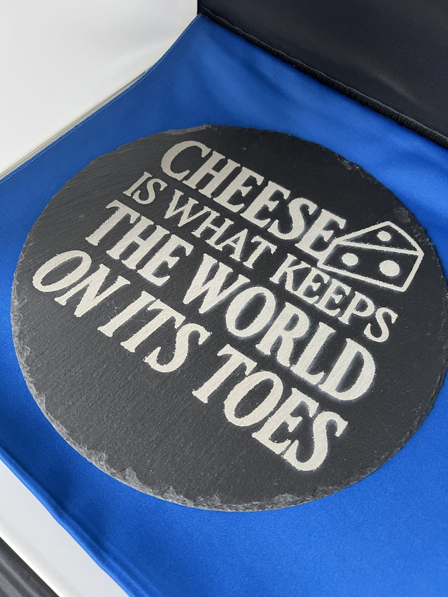 Round Slate Board 300mm