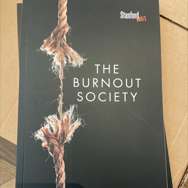 Burnout Society Byung Chul Han