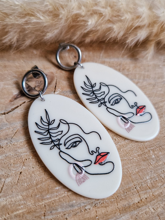 Boucles d'oreilles "Mademoiselle"