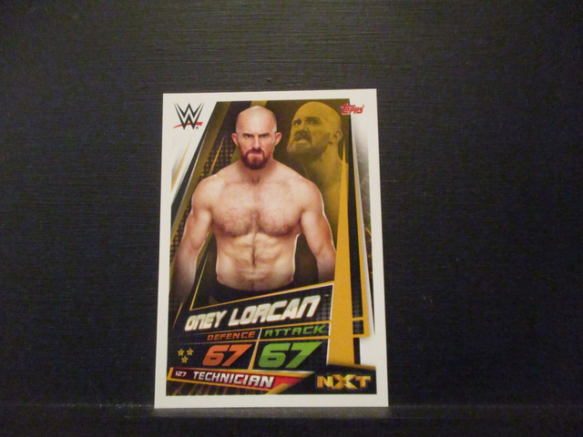 Oney Lorcan - NXT Slam Attax Universe Original Trading Card #127