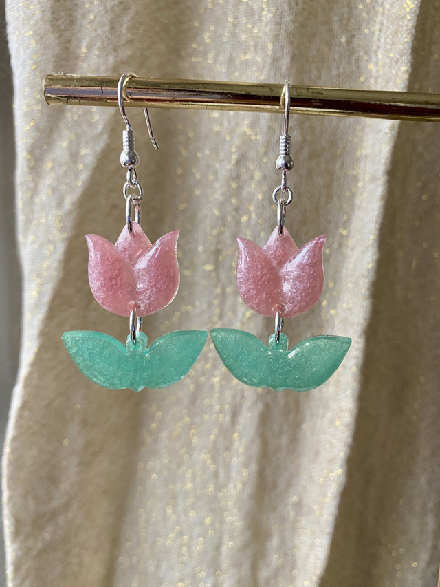 BO tulipes - bébé rose