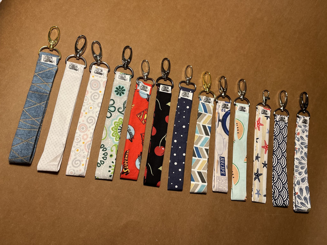 Schlüsselanhänger „bunt“  