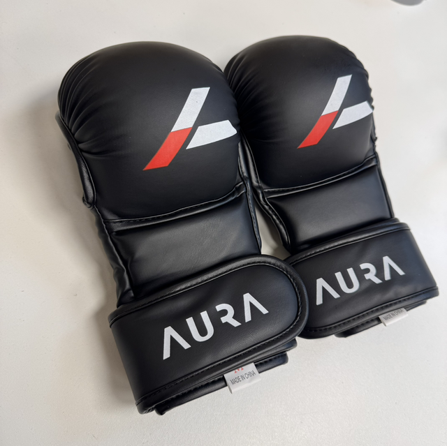 Kids/Juniors MMA Set - MMA gloves &amp; shin guards