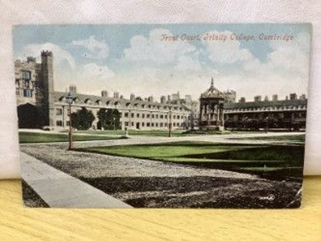 Front Court , Trinity College, Cambridge Posted 1906 Valentine's Series Postcard. Our Ref No. R279 £2.25