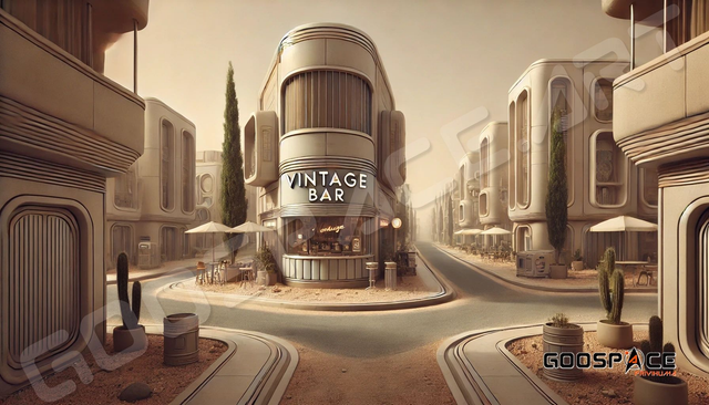 Vintage Bar extérieur HD