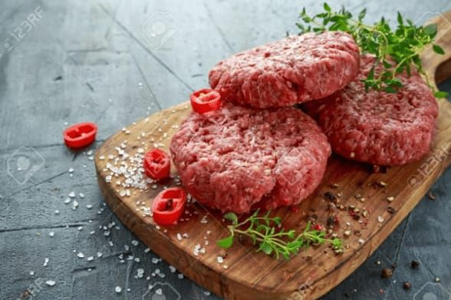 Moroccan Lamb Burgers 