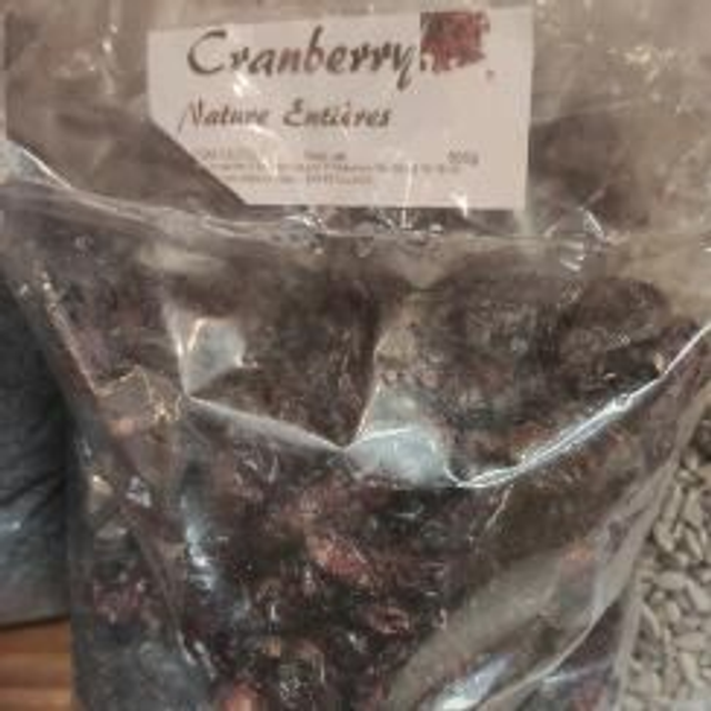 Cranberry entière 500g
