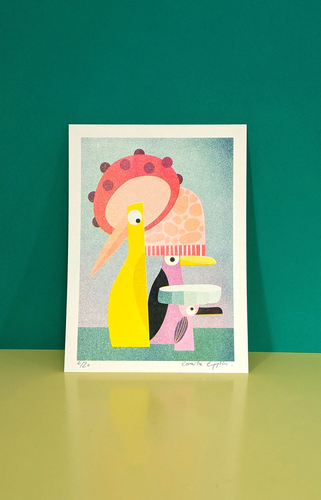 Les 3 Champis ~15*21