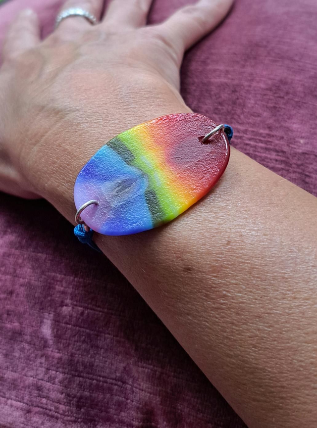 Rainbow bracelet 