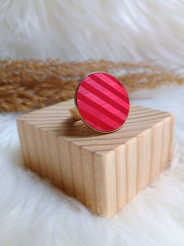 Bague PLATEAU Chevron