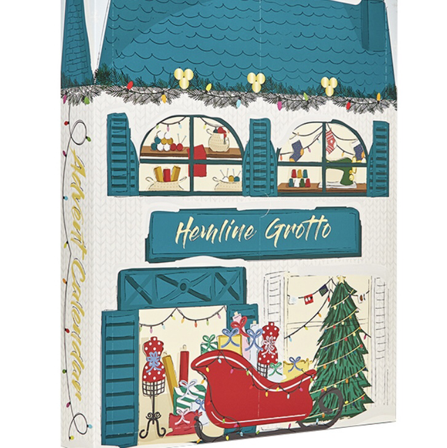 Hemline Filled Advent Calendar: 24 Items