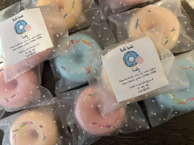 Donut Bath Bomb