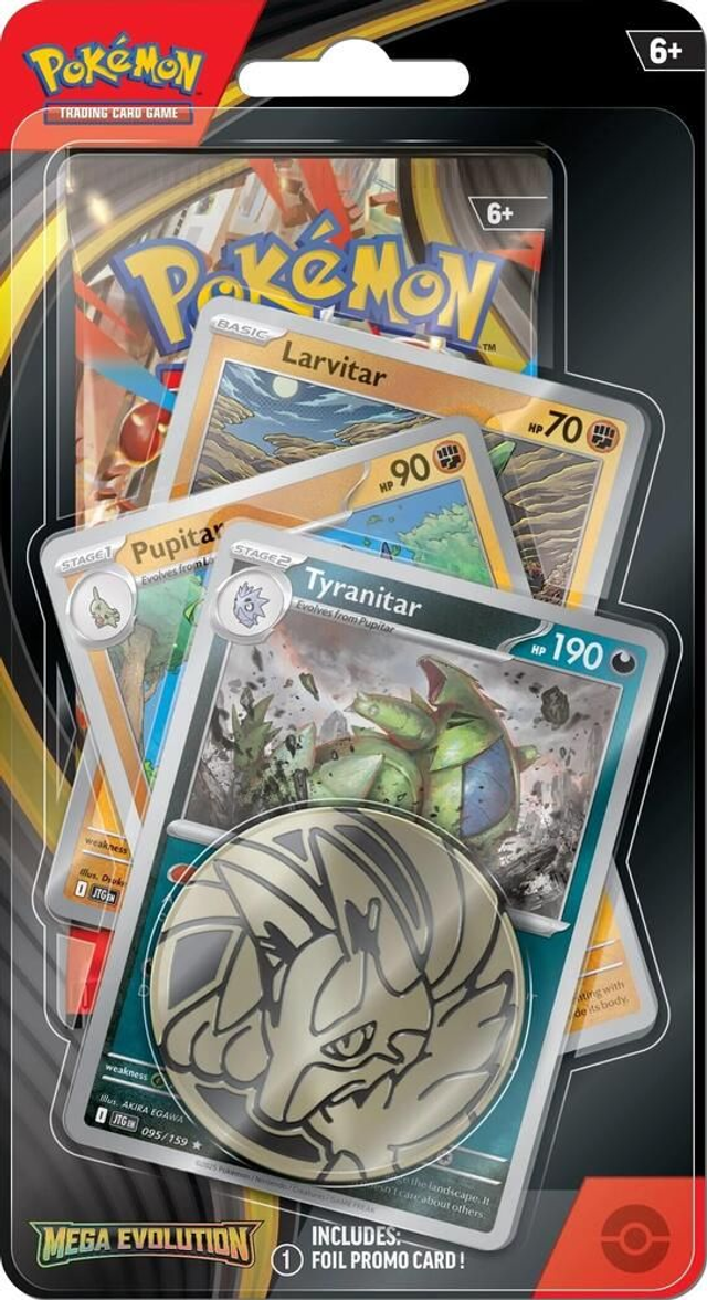 Pokemon - Mega Evolution: Tyranitar Premium Checklane Blister ENGLISH