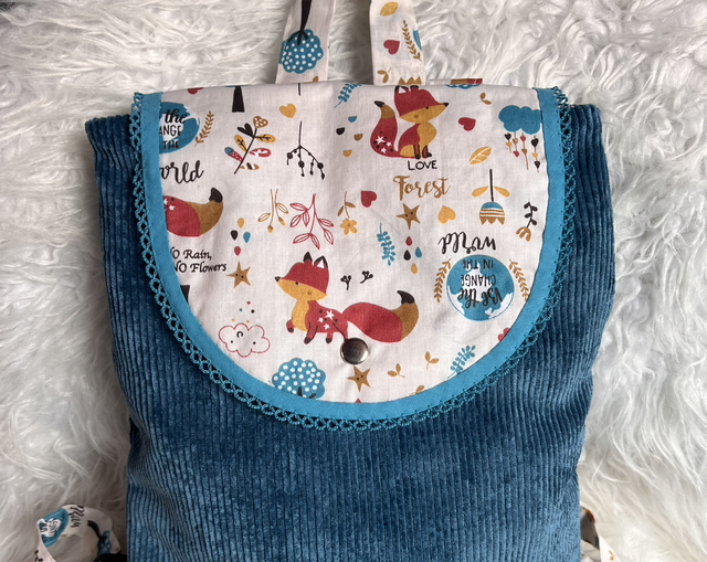 Sac à dos Renard bleu