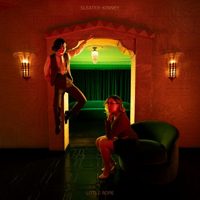 Sleater-Kinney - Little Rope LP (Limited Edition Orange &amp; Black Marbled Vinyl)