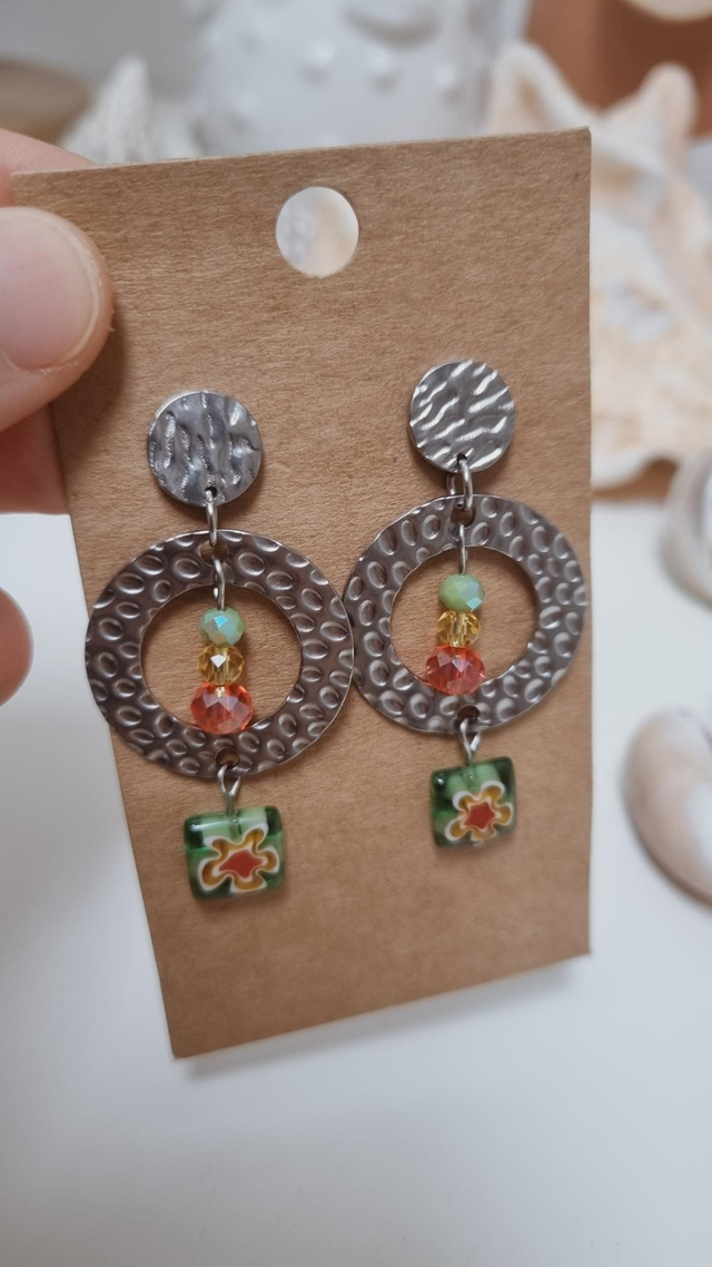 Boucles d'oreilles fleurs