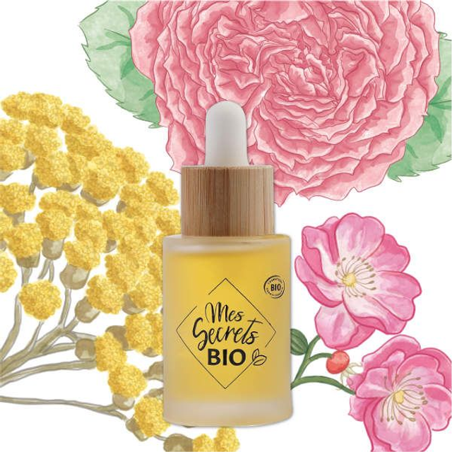 Ma vie en rose - sérum huileux anti-rides - 30 ml