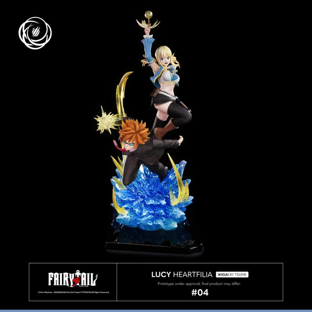 Lucy Heartfilia - Fairy Tail - Statua Ikigai Tsume Art 1/6 (38.2cm) 🌟🔑 (Anche a rate! 👇)