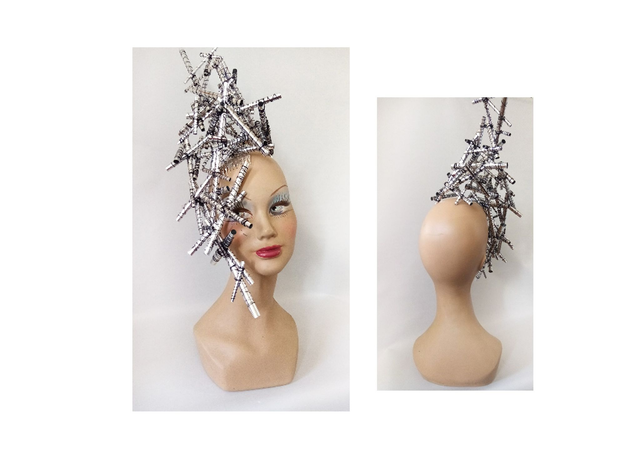 Chapeau avant-garde mariage cérémonie derby