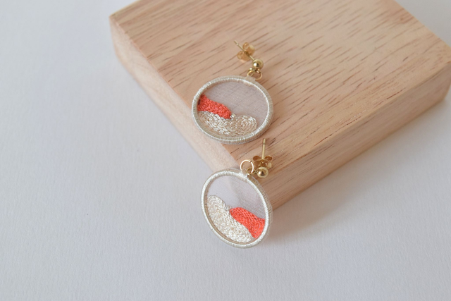 Boucles - VAGUES - pastèque