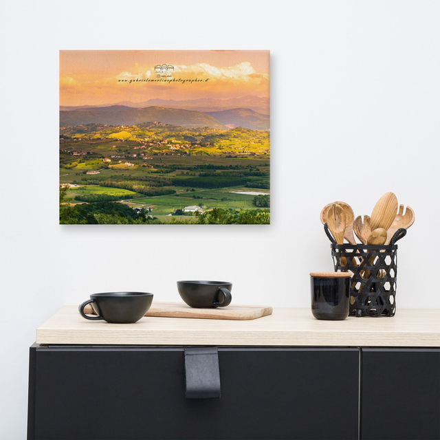  Canvas sunset light 
