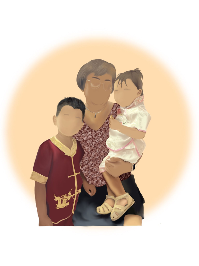 Illustration personnalisée format A4 