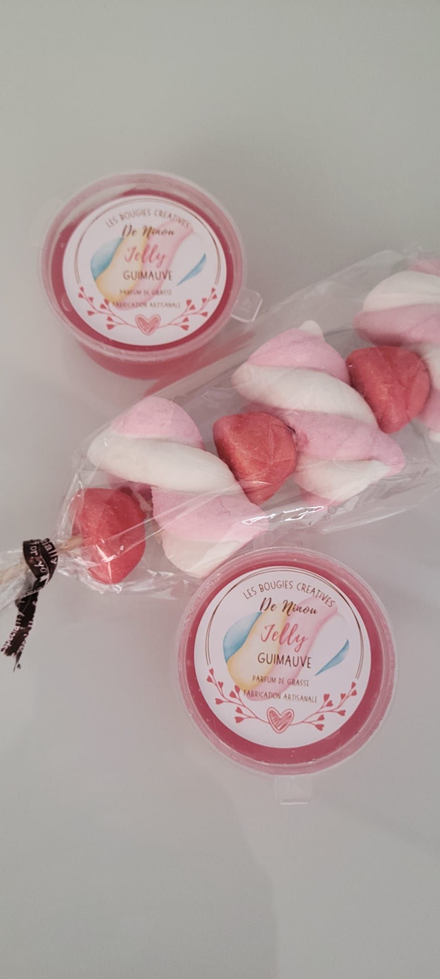 Jelly Pop Barbe à Papa ou Guimauve