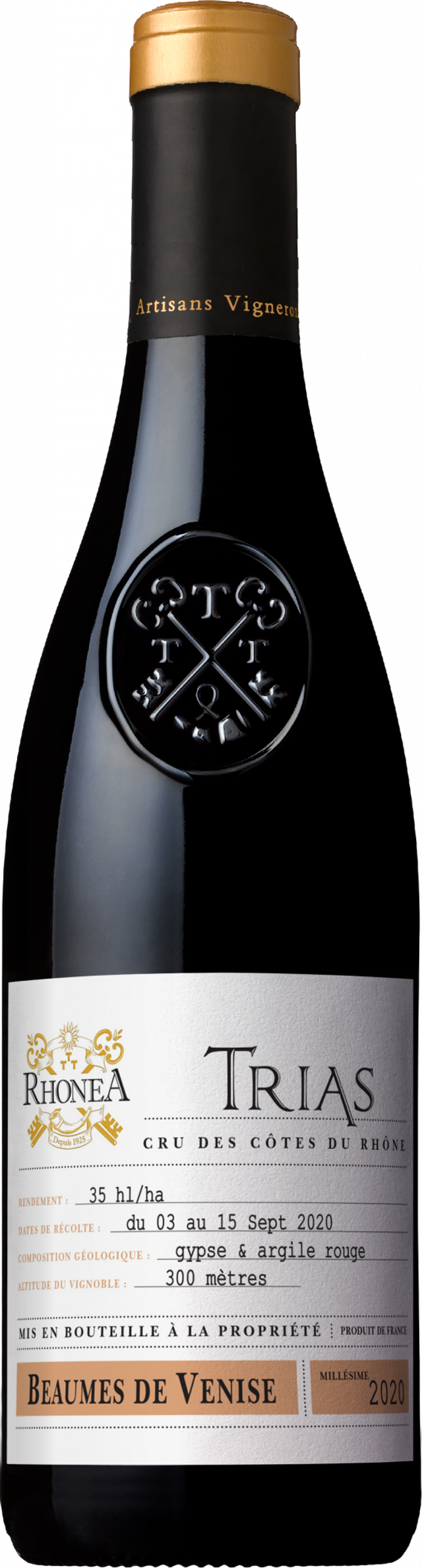 AOC Beaumes de Venise , Rouge , 2023  "Parcellaires"