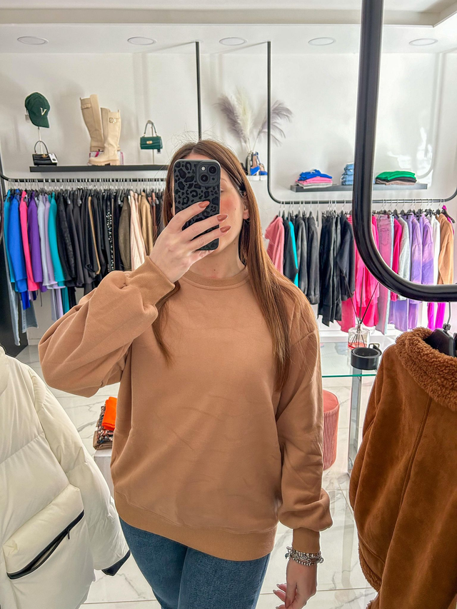 Felpa basica felpata