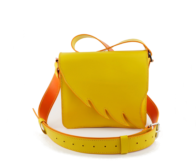 Sac bandoulière KARASU Jaune et Orange
