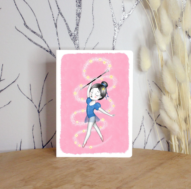 Carte postale "Danseuse"