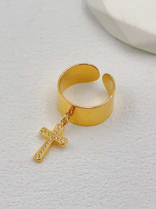 Bague croix