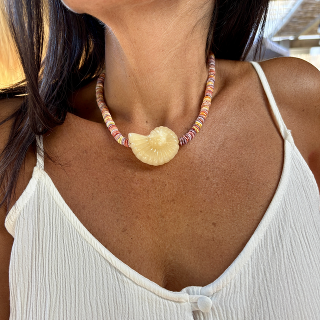 Collier Ursula Heishi multicolore 