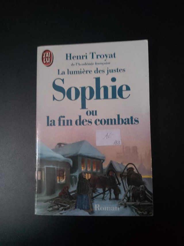 Sophie ou la fin des combats, Henri Troyat