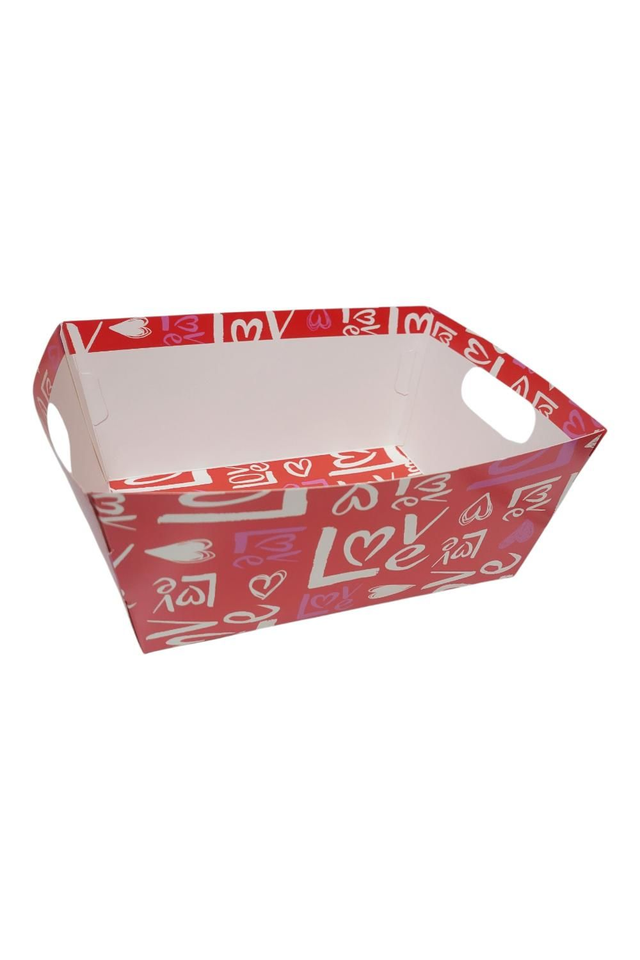 Panier en carton love vide 