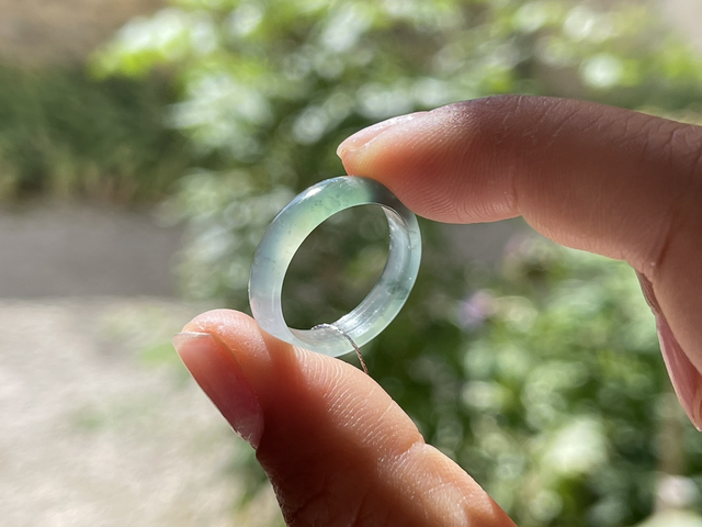 Bague en jade (57) - HJG156