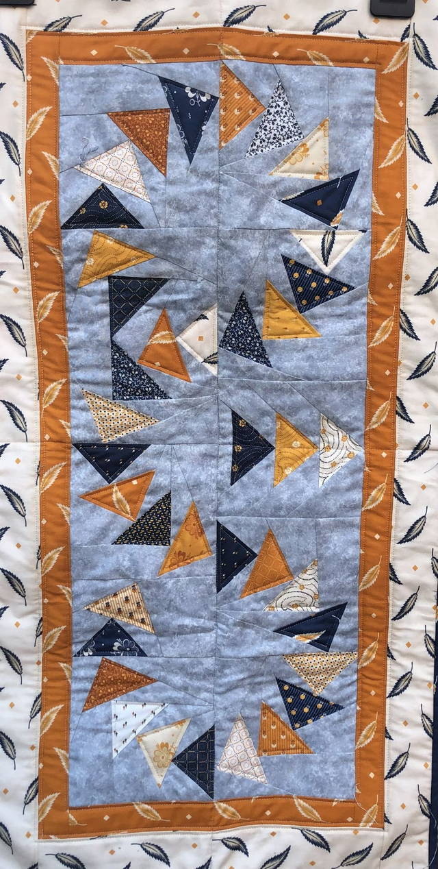 Flying Geese Cheesy Swirl FPP Kit