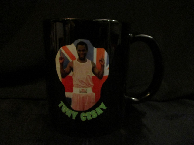 Tony Cesay Black Mug (ABA Champion Boxer) #Tony Cesay PRE-ORDER BUY NOW