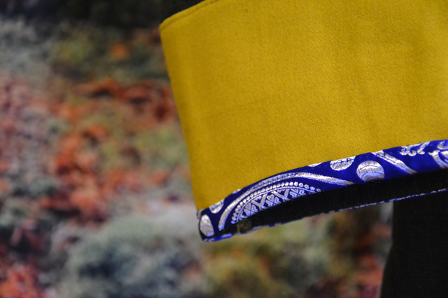 Tunique Simorgh, en laine et soie, Taille L