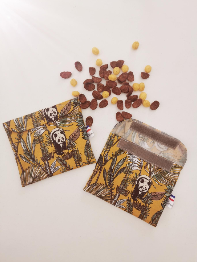 Pochette à collation Panda 