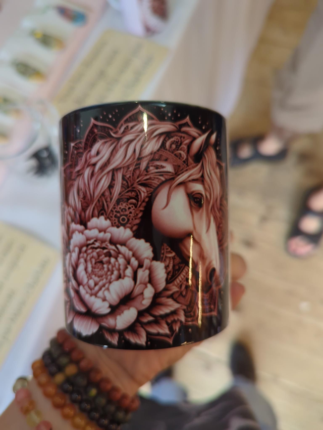 M046 mug tête cheval