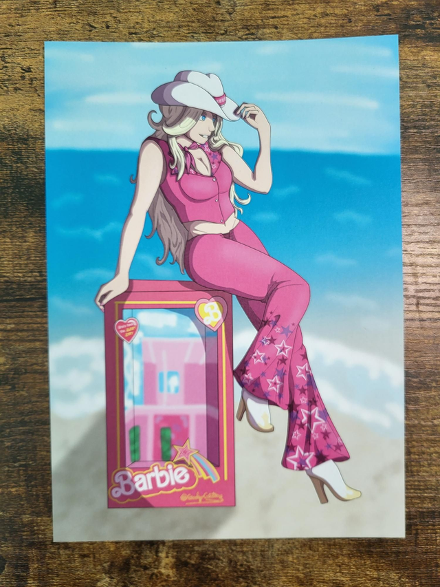 'Hi Barbie' Print