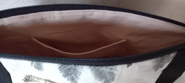 Lion Zipper Pouch Beauty Bag